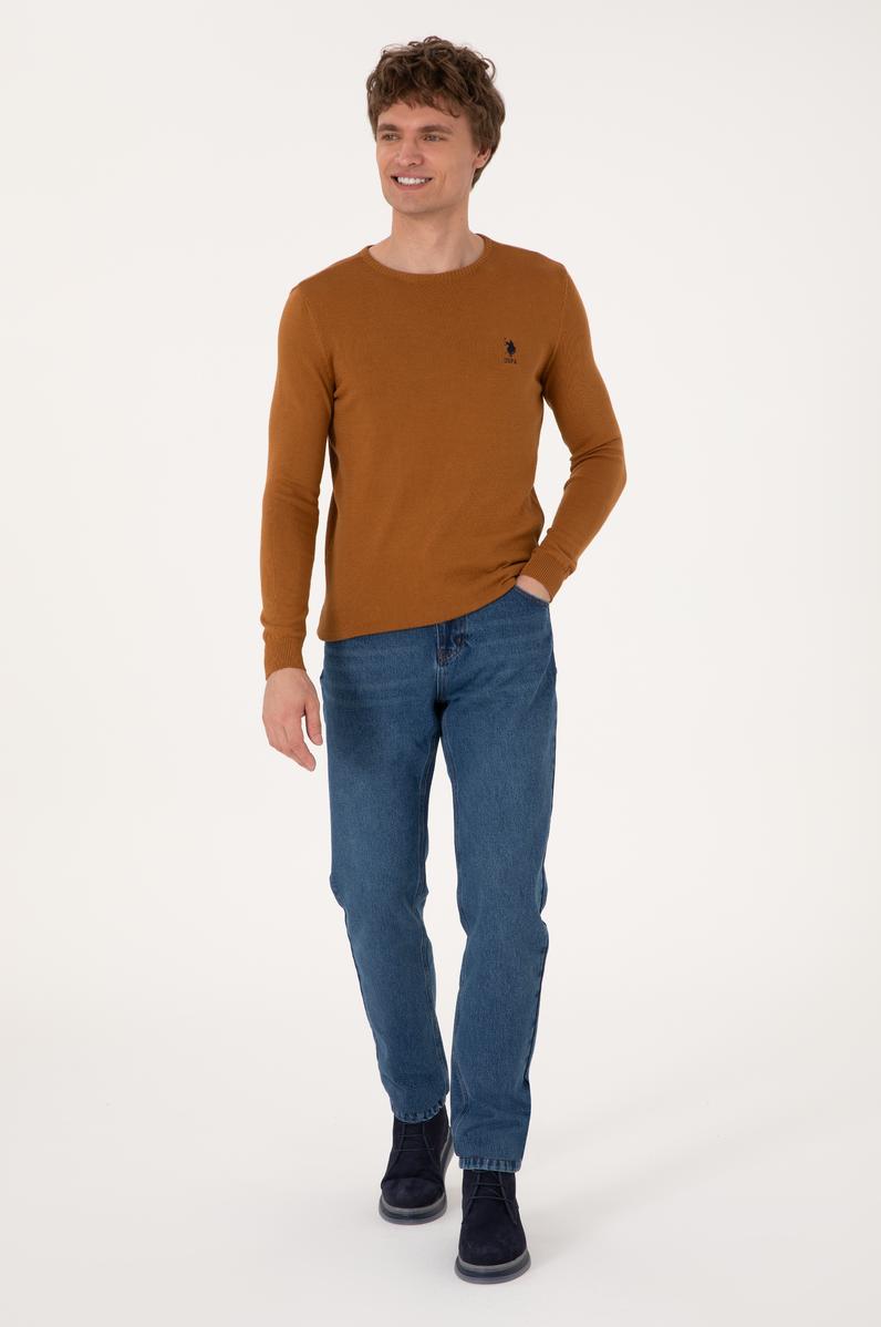 Erkek Açık Mavi Jean Pantolon