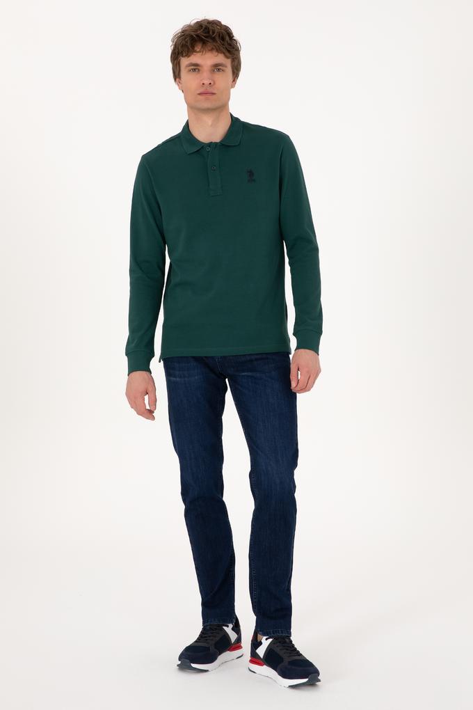 Erkek Koyu Mavi Jean Pantolon