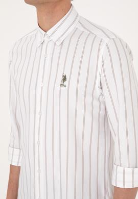 Erkek Vizon Uzun Kollu Gömlek - 50299956015