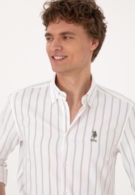 Erkek Vizon Uzun Kollu Gömlek - 50299956015