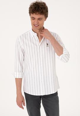 Erkek Vizon Uzun Kollu Gömlek - 50299956015