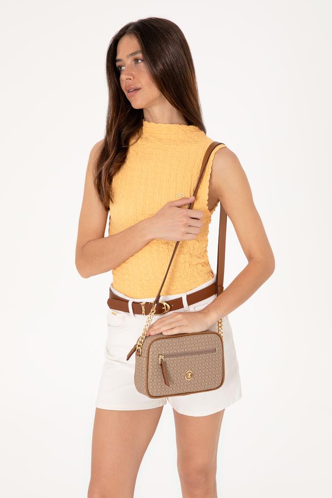 Kadın Bej Çapraz Çanta