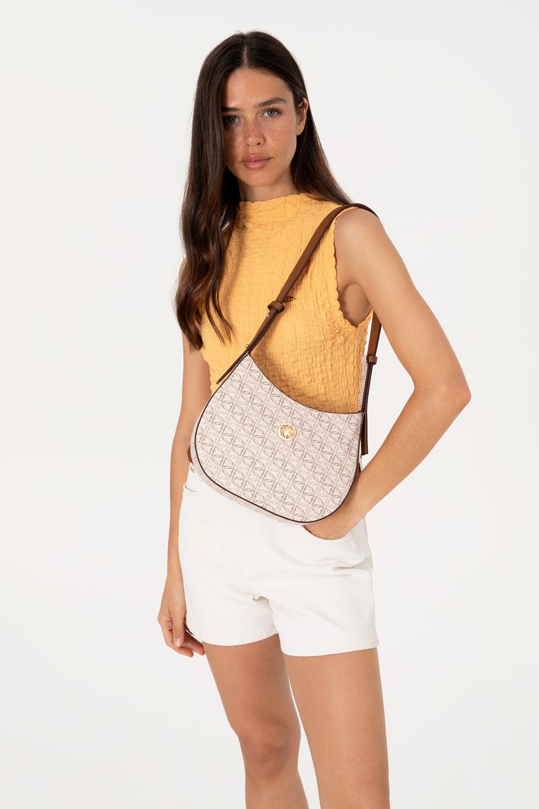 Kadın Bej Kol Çantası