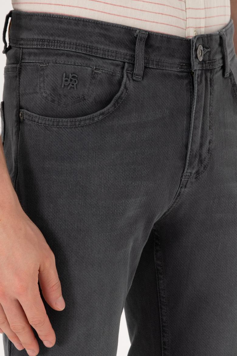 Erkek Gri Jean Pantolon - 50298594085
