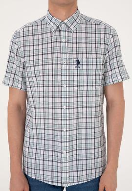 Erkek Aqua Kısa Kollu Gömlek - 50299615007