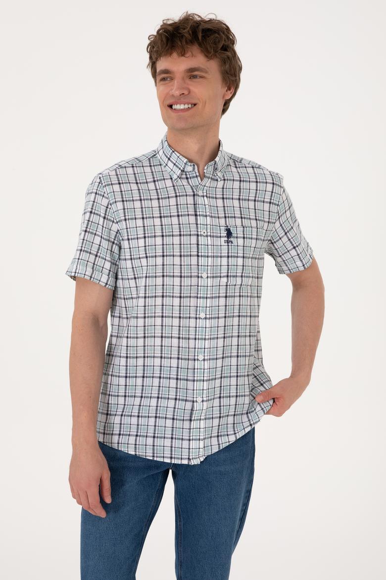 Erkek Aqua Kısa Kollu Gömlek - 50299615007