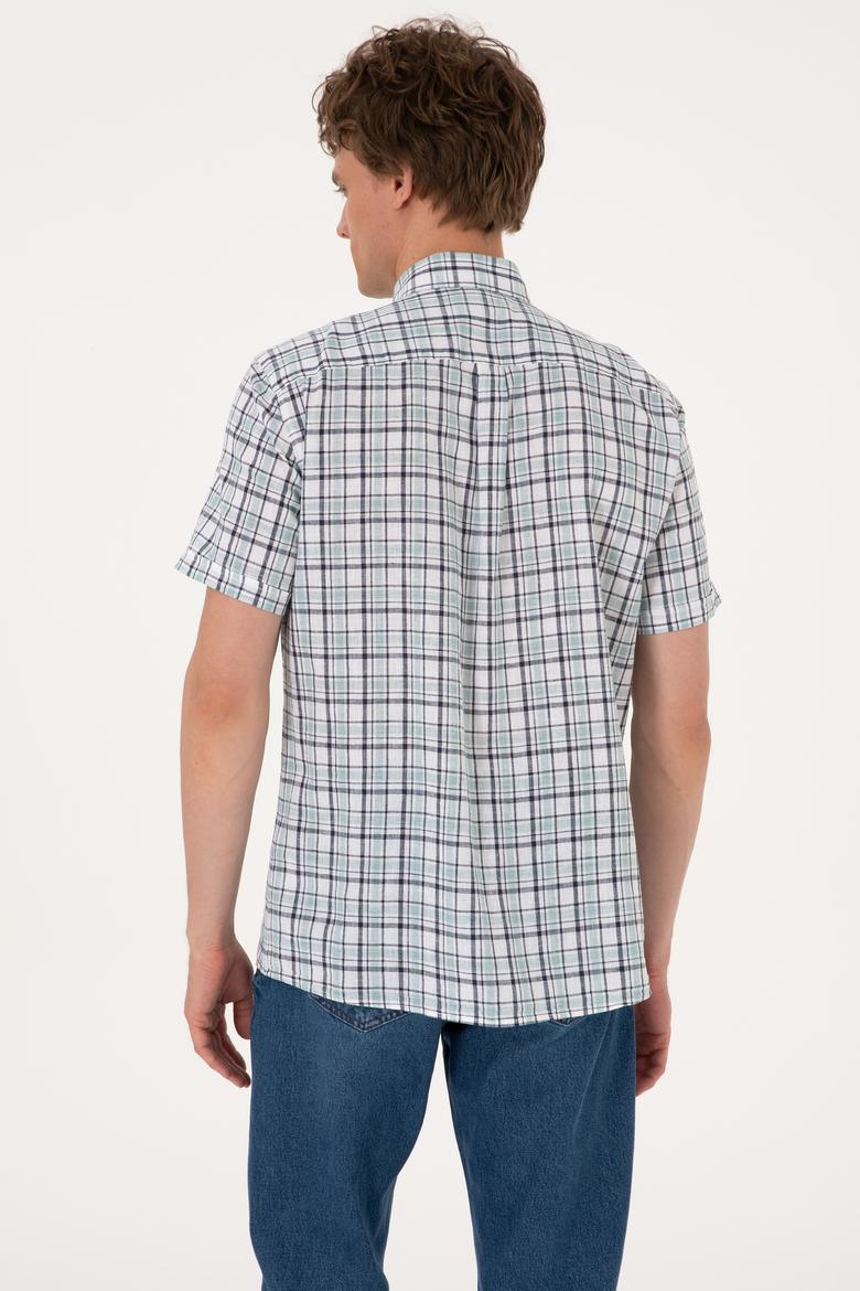 Erkek Aqua Kısa Kollu Gömlek - 50299615007