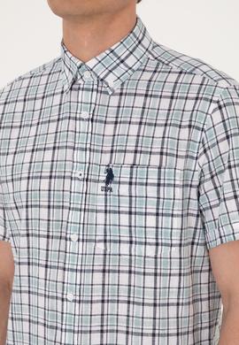 Erkek Aqua Kısa Kollu Gömlek - 50299615007