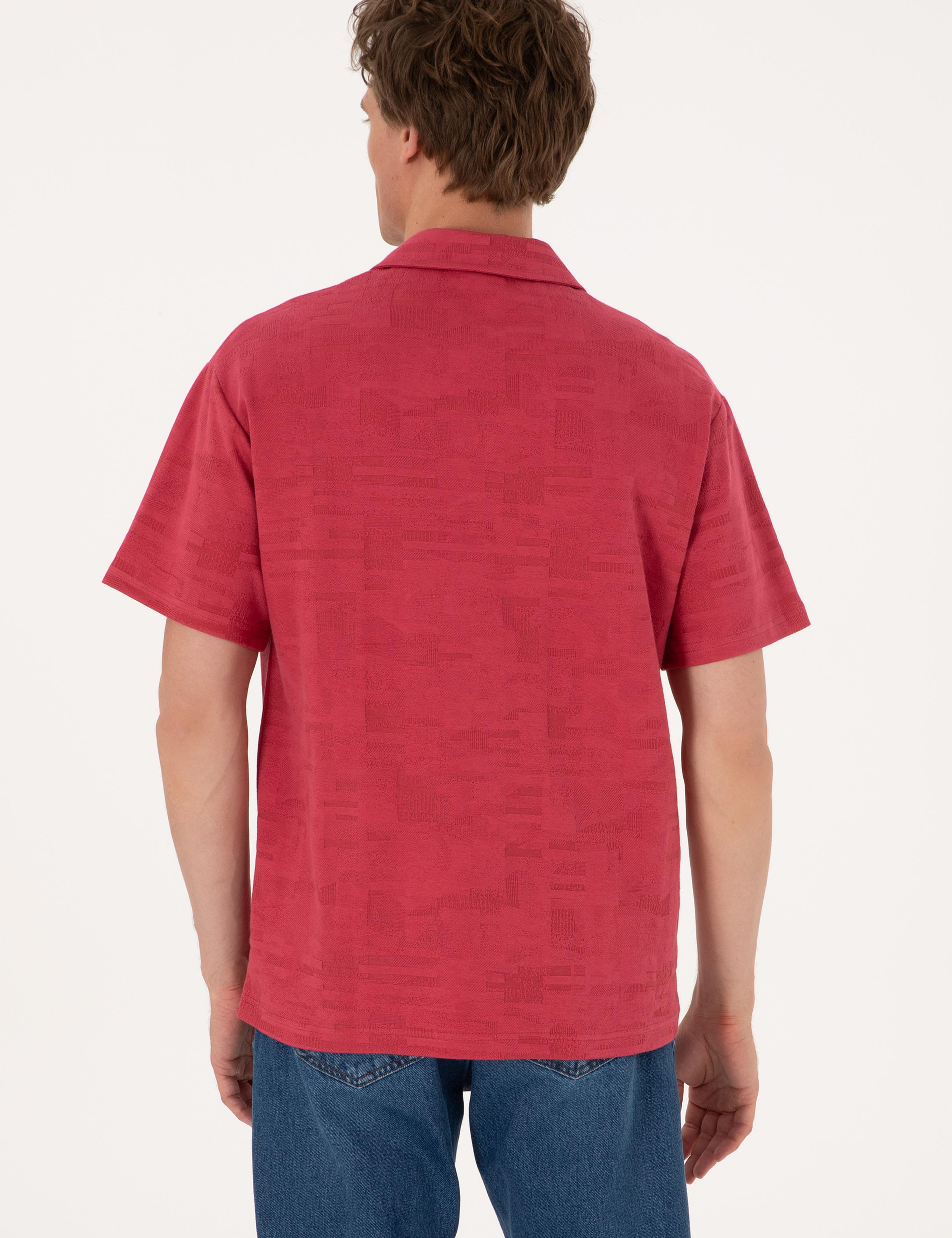 تی شرت یقه انگلیسی ریلکس یقه پولو مردانه یو اس پولو | U.S. Polo Assn. - تصویر 5
