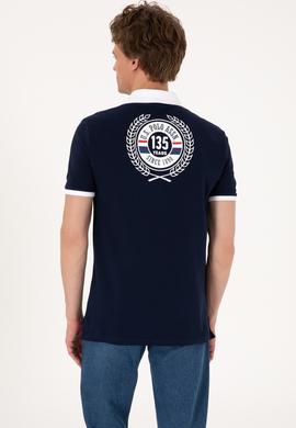 Erkek Regular Fit Lacivert Polo Yaka Tişört - 50299761011