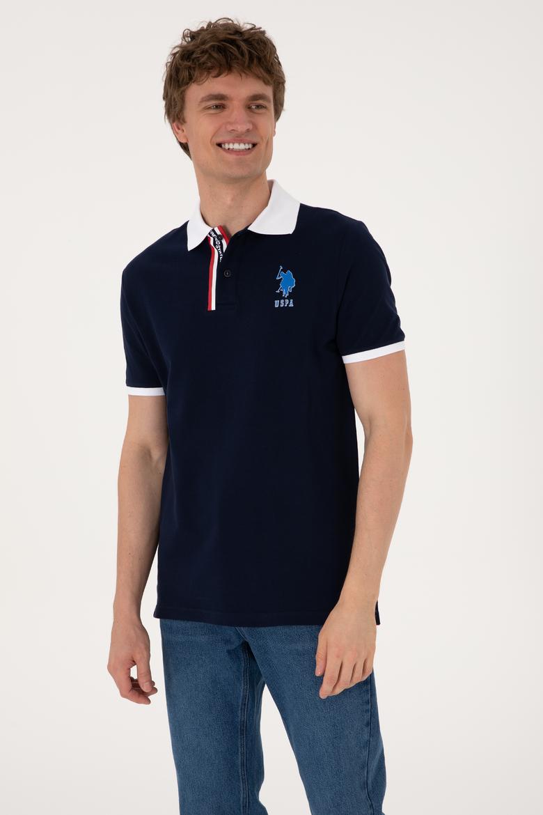 Erkek Regular Fit Lacivert Polo Yaka Tişört - 50299761011