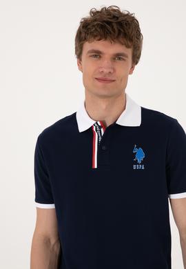 Erkek Regular Fit Lacivert Polo Yaka Tişört - 50299761011