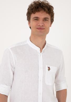 Erkek Beyaz Uzun Kollu Gömlek - 50300215006