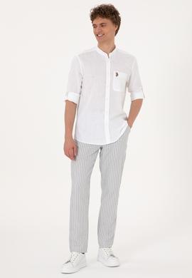 Erkek Beyaz Uzun Kollu Gömlek - 50300215006