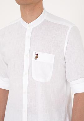 Erkek Beyaz Uzun Kollu Gömlek - 50300215006