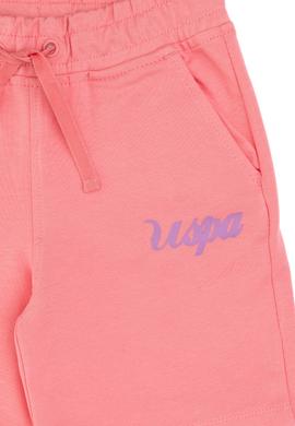 Kız Çocuk Pembe Örme Şort - 50306489002