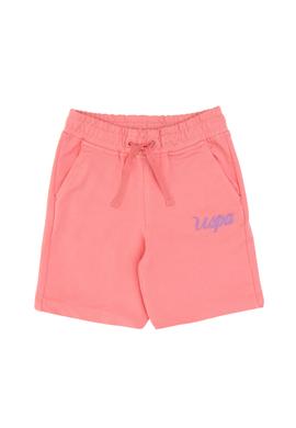 Kız Çocuk Pembe Örme Şort - 50306489002