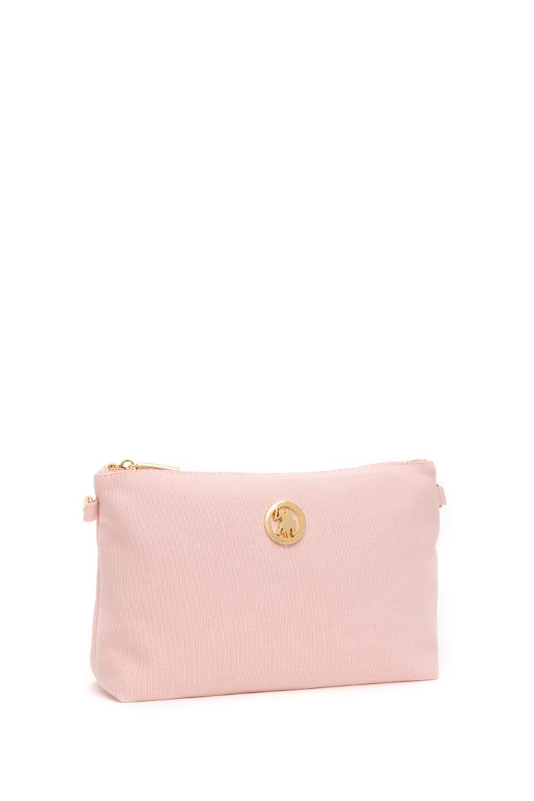 Kadın Pudra Çıkarılabilir Askılı Kanvas El Çantası - 50293661006