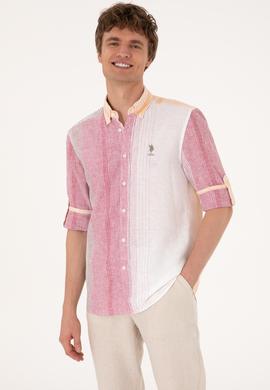 Erkek Koyu Haki Uzun Kollu Gömlek - 50305465007