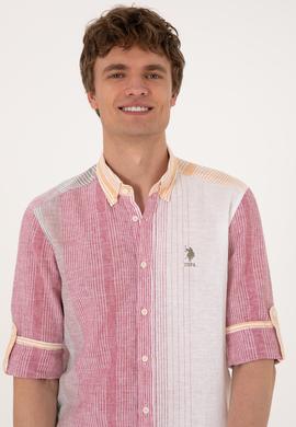 Erkek Koyu Haki Uzun Kollu Gömlek - 50305465007