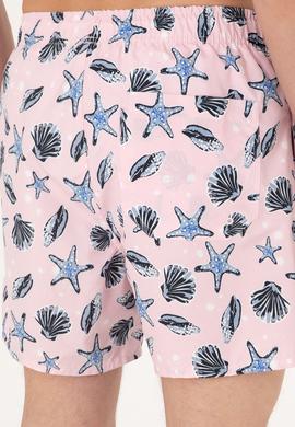 Erkek Açık Pembe Deniz Şortu - 50301448003