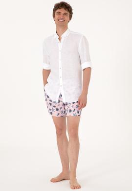 Erkek Açık Pembe Deniz Şortu - 50301448003