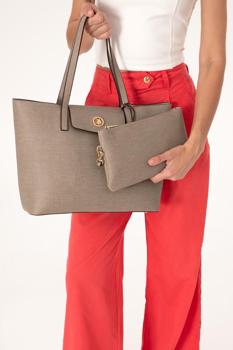 Kadın Vizon Makyaj Çantalı Kol Çantası - 50311453002