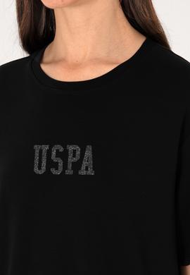 Kadın Siyah Bisiklet Yaka Mini Boy Örme Elbise - 50306431015