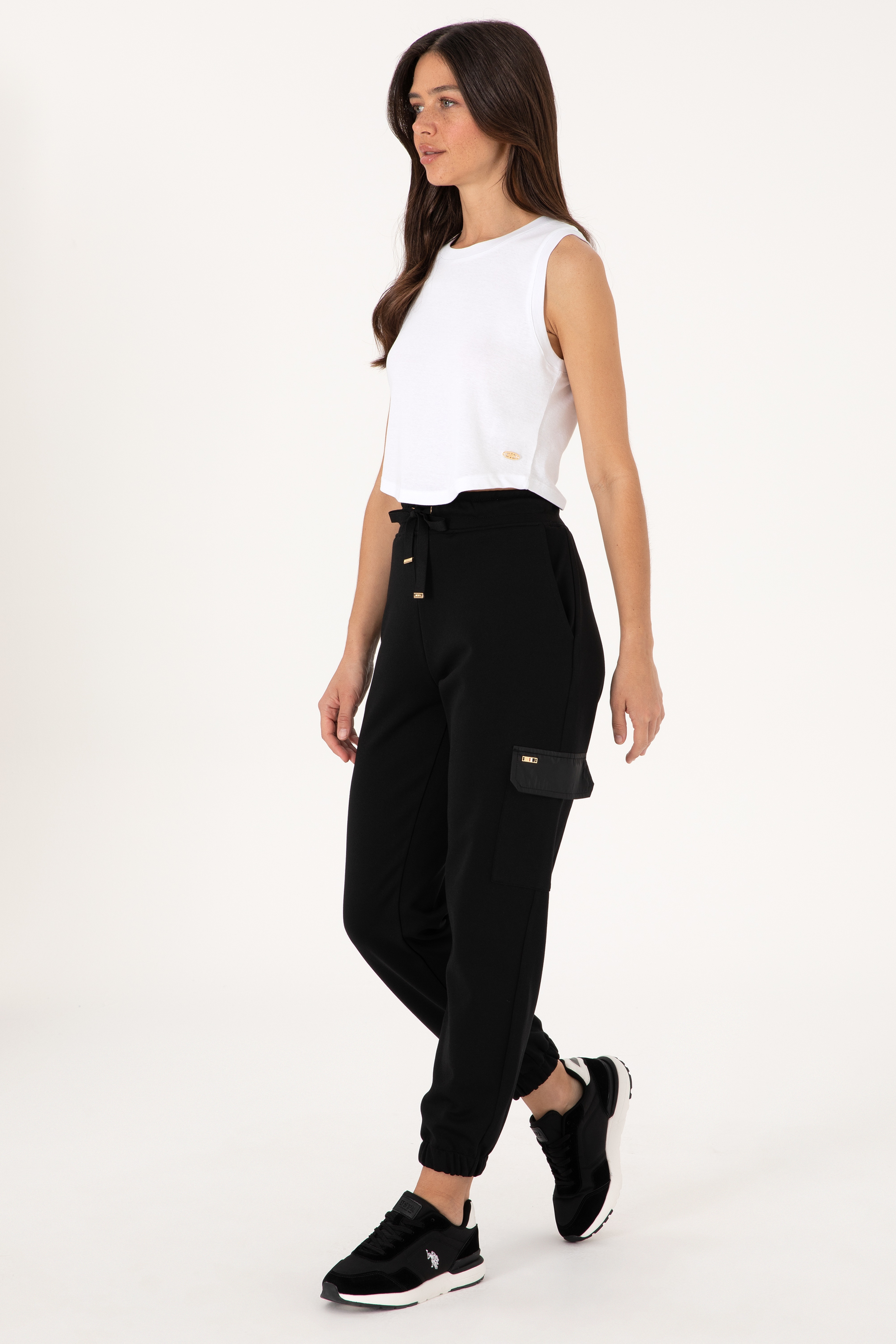 Kadın Siyah Jogger Eşofman Altı - Image 3