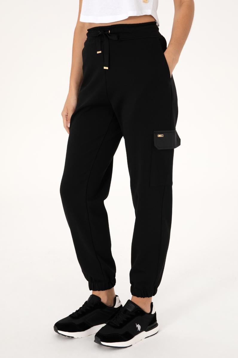 Kadın Siyah Jogger Eşofman Altı