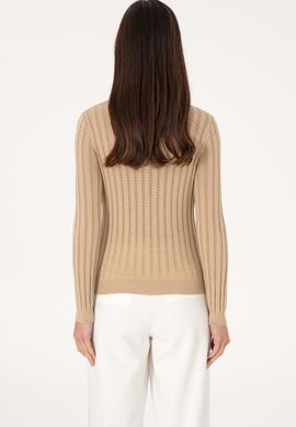 Kadın Kum Polo Yaka Kazak - 50293129027