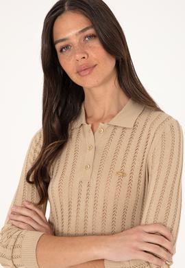 Kadın Kum Polo Yaka Kazak - 50293129027