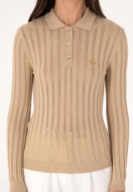 Kadın Kum Polo Yaka Kazak - 50293129027