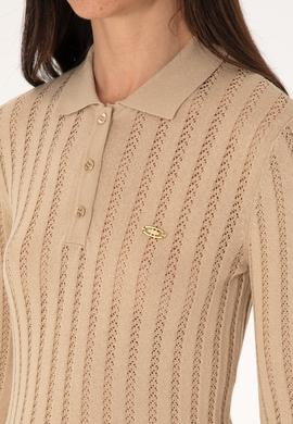 Kadın Kum Polo Yaka Kazak - 50293129027