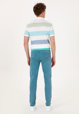 Erkek Açık Mavi Slim Fit Jean Pantolon - 50298567030
