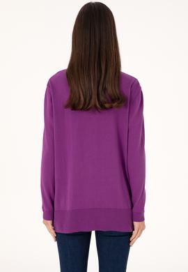 Kadın Menekşe Basic Kazak - 50288951022