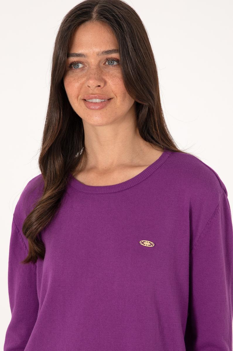 Kadın Menekşe Basic Kazak