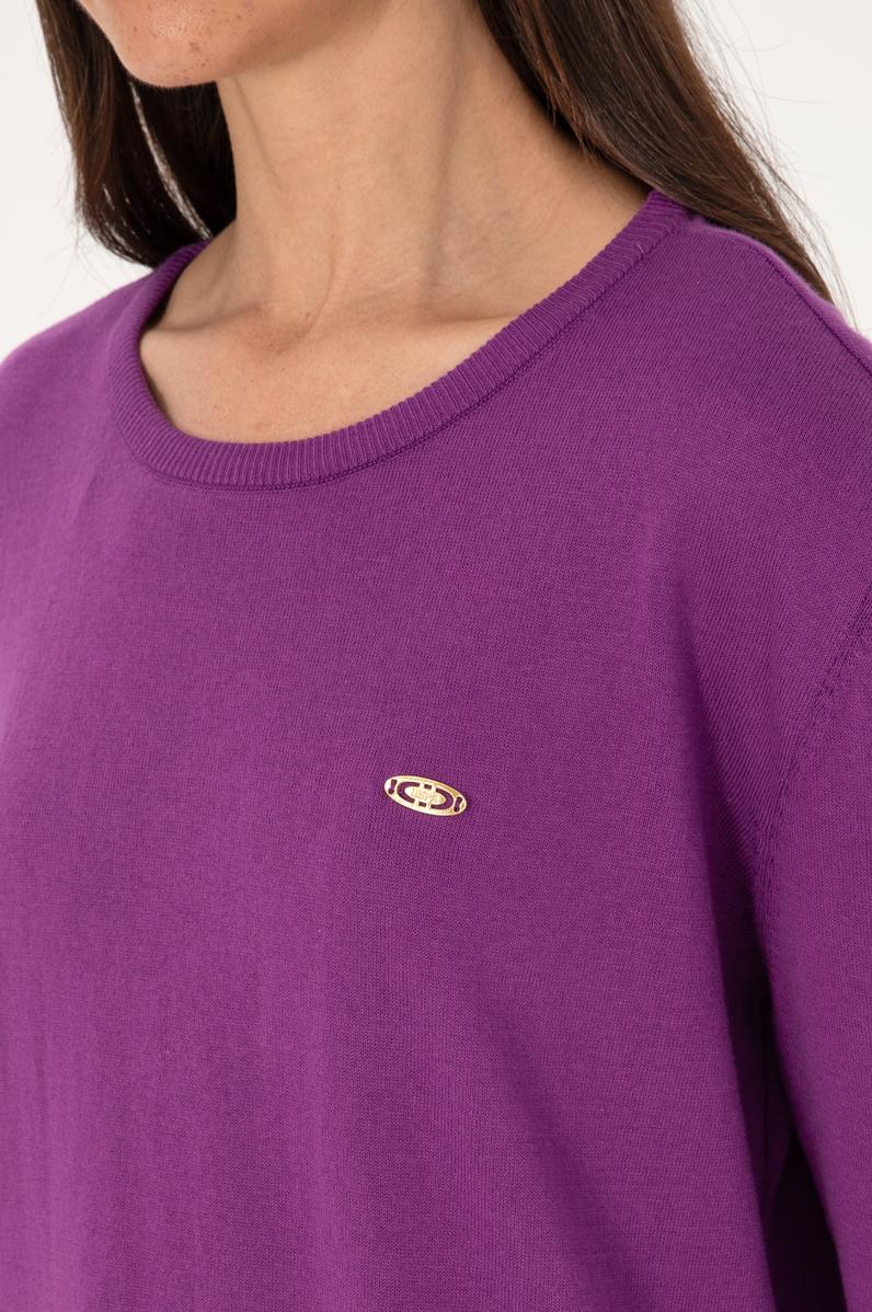 Kadın Menekşe Basic Kazak