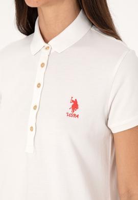 Kadın Ekru Polo Yaka Mini Boy Örme Elbise - 50280038042