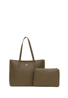 Kadın Haki Makyaj Çantalı Kol Çantası - 50311451004