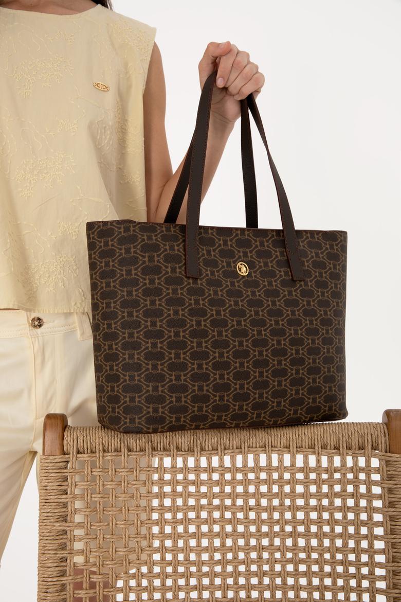 Kadın Kahverengi Makyaj Çantalı Kol Çantası - 50311548003