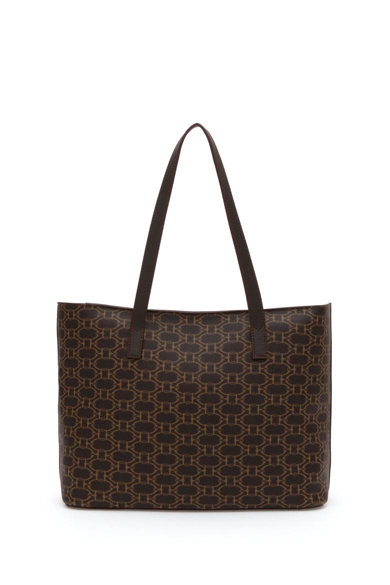 Kadın Kahverengi Makyaj Çantalı Kol Çantası - 50311548003