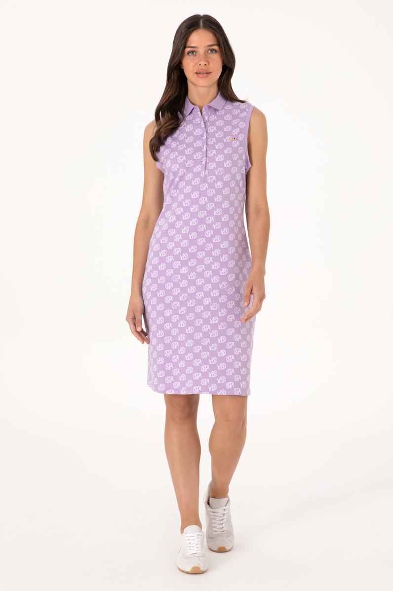 Kadın Lila Örme Elbise