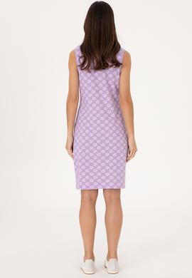 Kadın Lila Örme Elbise - 50299608039