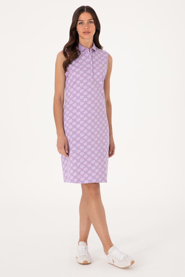 Kadın Lila Örme Elbise - 50299608039
