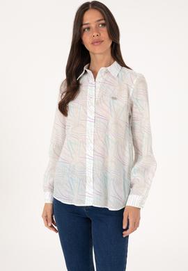 Kadın Mint Uzun Kollu Gömlek - 50299435013