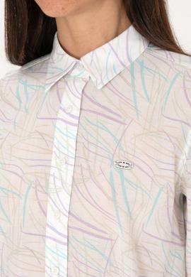 Kadın Mint Uzun Kollu Gömlek - 50299435013