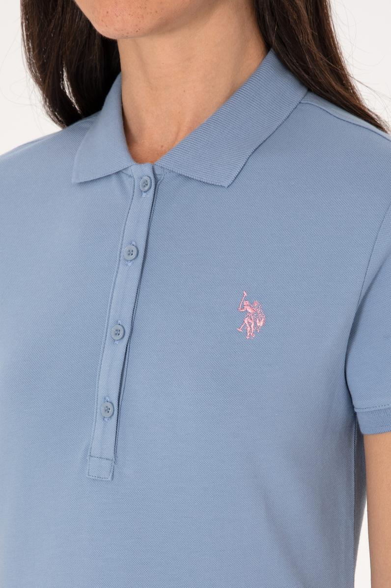 Kadın Mavi Basic Tişört