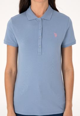 Kadın Mavi Basic Tişört - 50300830174