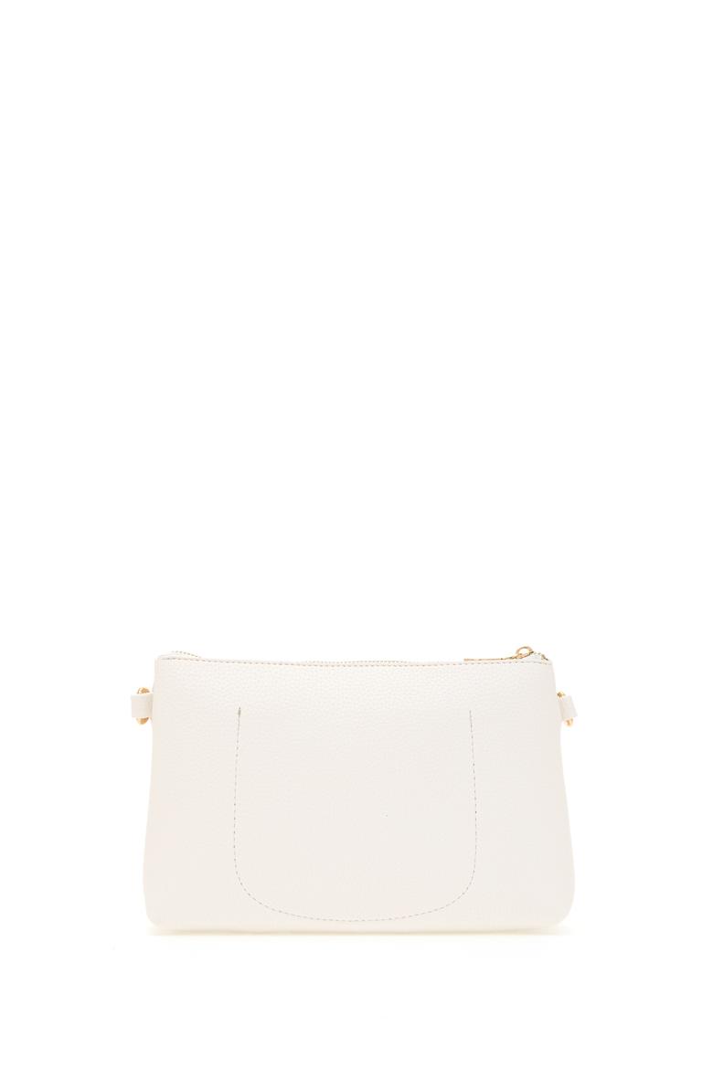 Kadın Beyaz Çapraz Çanta - 50311450002